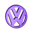 t-WV logo.STL Volkswagen van 3D printer tool holder