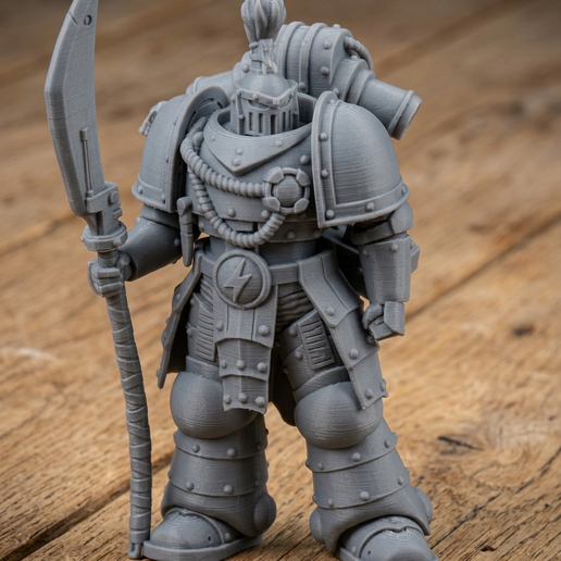 🛰 Black Scars Terminator・ 3MF File for 3D printing・Cults