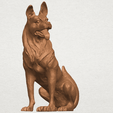 TDA0307 Dog - Wolfhound A02.png Descargar archivo gratis Perro - Wolfhound • Plan para la impresión en 3D, GeorgesNikkei
