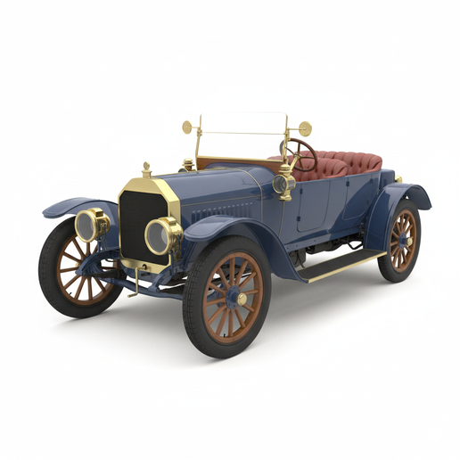 Lorraine-Dietrich 12HP car garage STL, cyberpunk car STL, SUV STL, muscle car STL, car toy STL, low poly car STL, cartoon car STL, car desk decor STL, hot rod STL, 1:8 car STL, 1:32 car STL, wide fender car STL, car file STL, printable car, Hot Wheels sca