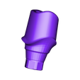 92993_20170209_1416_Rami_Rami_Moslem_Scanabutment 1.stl Digital Implant Model with Positioning Guide
