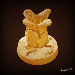 A6408E6B-6AC6-4090-877B-3D245382D7B0.jpg Free STL file Single alien egg for nemesis (or other board games/dnd)・3D printer model to download