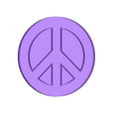 Simbolo Paz M.stl Peace Sign Cookie Cutter