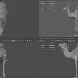 RENDER4.jpg Detailed Arabian Camel - Saddled Desert Mount
