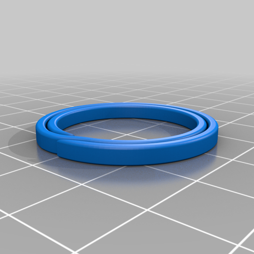 🗝️ Keyring, Sizes 12-28 mm, All Purpose Split Key Ring・Free STL File ...