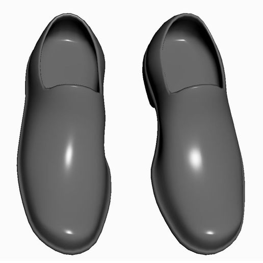 GrayShoesPair.jpg Men's Shoes at Work