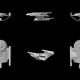 _preview-clarke.png Oberth class and fanon derivatives: Star Trek starship parts kit expansion #14