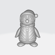 Adorable-Winter-Penguin-6.png Adorable Winter Penguin Figurine – 3D Printed Collectible with Goggles, Hat & Vest | Cute Animal
