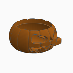 3D-design-Stunning-Jarv-_-Tinkercad-Google-Chrome-9_30_2023-8_46_25-PM.png Archivo STL Portavasos con marcador para fiestas Jack O Lantern・Objeto imprimible en 3D para descargar