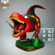 7.jpg Dinopool Chibi for 3D Printing STL 3MF 3DXM ChibiSTL