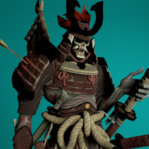 Skeleton Warrior 3D model