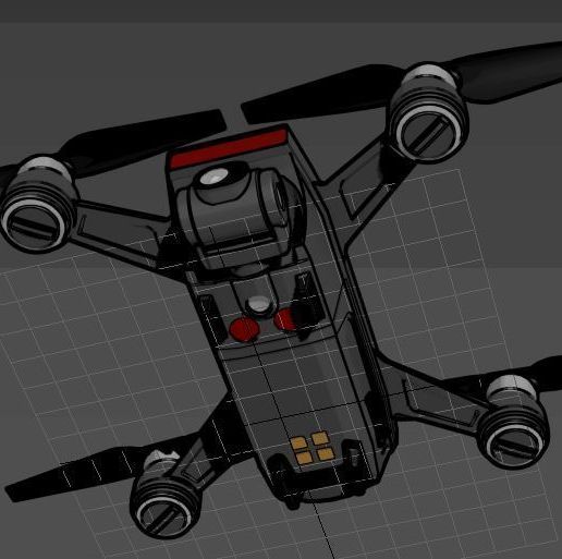 2.JPG Modelo 3D do DJI Spark à escala 1:1