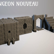 DungeonNouveauTheme.png Z.O.D. Dungeon Nouveau Theme Bases (28mm/Heroic scale)