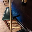 PXL_20230131_014143240.jpg STL file Blank Tabletop Pool Cue Holder・3D printing template to download