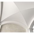 3ddd3.jpg Arched Vaulted Gallery Decorative plaster 3D model