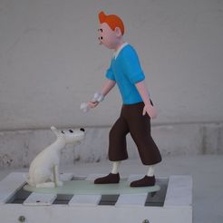 Tintin and Snowy, alfazulu