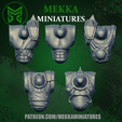orcbodies.png STL file Orc boy torsos・3D printer design to download