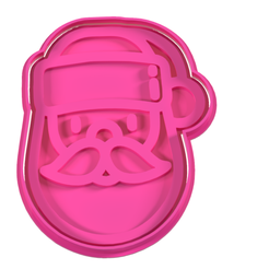 Santa-Claus-6.png Cortador de galletas Christmas Santa Claus 6