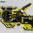 Hover-Bike-3.png Hover Cycle Space Marine personalizado - Escala de figuras de 7 polegadas