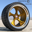 hre522-v2.png HRE 522 19inch rims with PIrelli tires for scale models