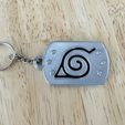 038DB85E-A091-40C2-95C5-7B4014907CC4.jpeg Hidden Leaf Village Naruto Headband Keychain