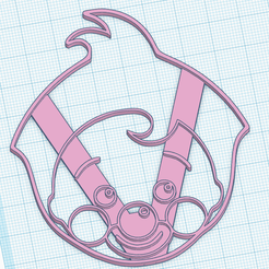 Cortante-PLIM-PLIM-2.png STL file Plim Plim Clown Cookie Cutter・3D print model to download
