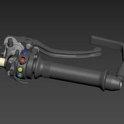1.jpg Fichier STL Frein à main et embrayage MotoGP pour modèle 1/12ème・Objet imprimable en 3D à télécharger, VietNammodelkit