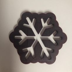 IMG_5556.jpg Archivo STL Cortador de galletas copo de nieve・Objeto para impresora 3D para descargar