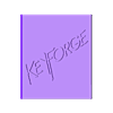 Sliding_Lid_-_Keyforge_Engraved.stl Card Game Battle Box + Token and Dice Trays