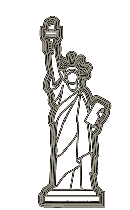 Captura de Pantalla 2020-06-10 a la(s) 14.38.41.png Télécharger fichier STL statue de la liberté moule à biscuits • Design imprimable en 3D, eddytomay