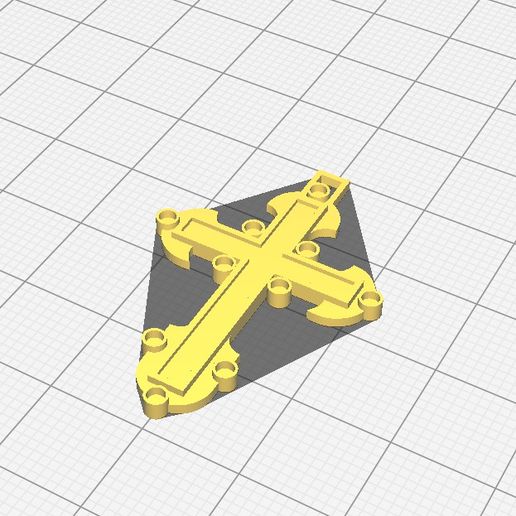 Cross 3D model