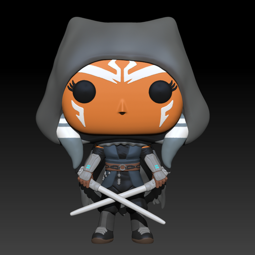 Funco Ahsoka Tano - Star Wars 3D model