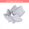 Weed_Leaf~2.25in-cookiecutter-only2.png Резак для печенья "Листья травы" 2,25 дюйма / 5,7 см