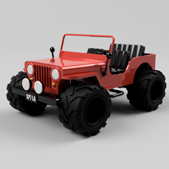 1944_WILLYS_JEEP_2021-Apr-22_04-03-08PM-000_CustomizedView20638121986.png Free STL file Custom 1944 WILLYS JEEP - fully printable・Model to download and 3D print