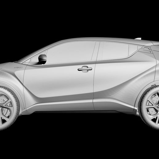 17.jpg TOYOTA C-HR 2017 3D MODEL FOR 3D PRINTING STL FILES