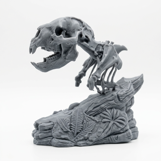 Diprotodon Skull Bust 3D Printable Model - 1:10 Scale