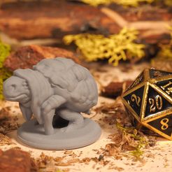 Tortle (1).JPG Free STL file Tortle - Tabletop Miniature・3D printing template to download