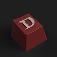 diablo40.png Diablo IV - Diablo 4 selection of keycaps, 6 different