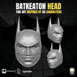 1.png Batkeaton head 3D Printable Sculpt For Action Figures