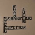 297757648_109584251850043_8891599525482614927_n.jpg STL file Disney alphabet style decoration scrabble・3D print design to download
