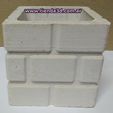 molde-ladrillos-3.jpg Brick Cube Pot Mold