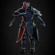 BlackKnightArmorBundleBackSideLeft.png Fire Emblem Black Knight Armor and Helmet for Cosplay