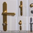 Door_Handle_title_01.jpg Door Handle and Knob Sets 'Old Vienna', Multiple Designs and Sizes