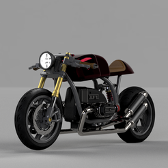 Capture-d’écran-2023-09-24-à-13.21.29.png Archivo STL BMW R100 Cafe Racer - 1/24・Modelo de impresión 3D para descargar