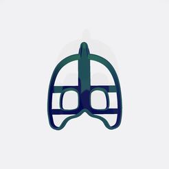 PJ MASK - Geeko.jpg Fichier STL PJ MASK - emporte-pièce / emporte-pièce Geeko・Modèle à imprimer en 3D à télécharger