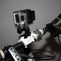 IMG_4521[1.jpg Бесплатный STL файл Gopro MTB Handlebar Mount・3D-печатный объект для загрузки
