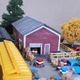 20230318_213845.jpg N Scale Freight Building With Dock