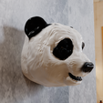 3.png Panda head wall mount