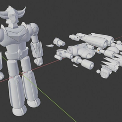 STL file goldorak pop・3D printing design to download・Cults