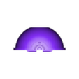 inner_bottom_grey.STL Portagioco per Nintendo Switch a forma di Poké Ball d'epoca